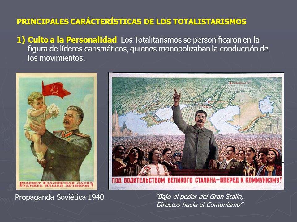 Bajo el poder del Gran Stalin, Directos hacia el Comunismo