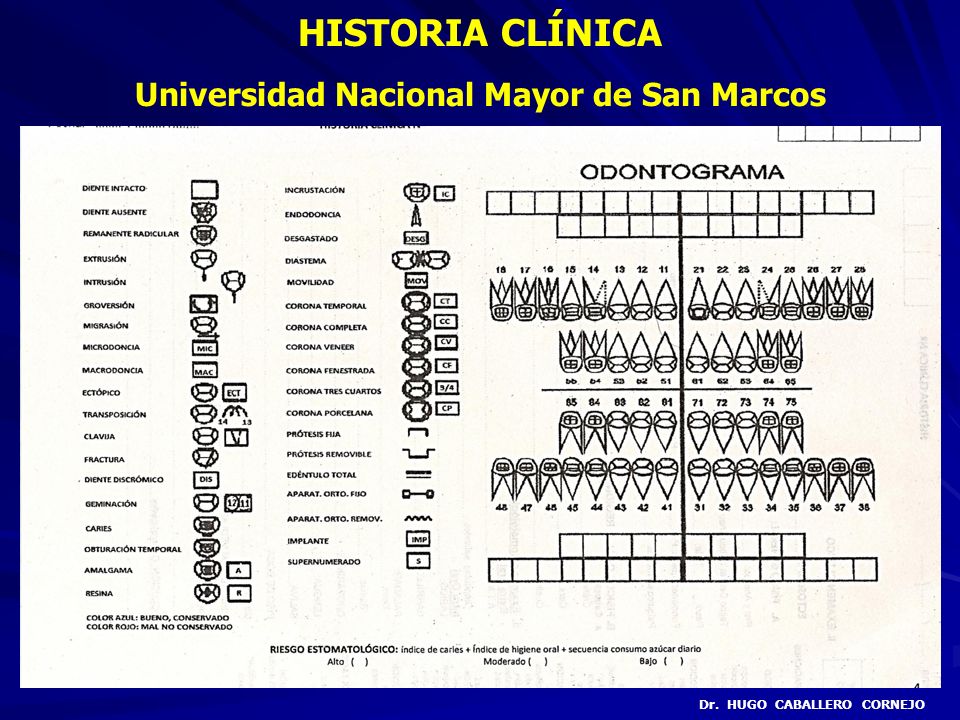 Universidad Nacional Mayor de San Marcos Dr. HUGO CABALLERO CORNEJO