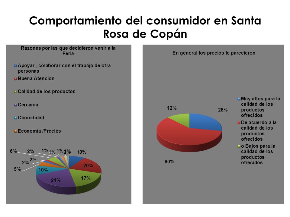 Comportamiento del consumidor en Santa Rosa de Copán