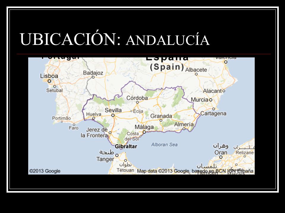 UBICACIÓN: ANDALUCÍA