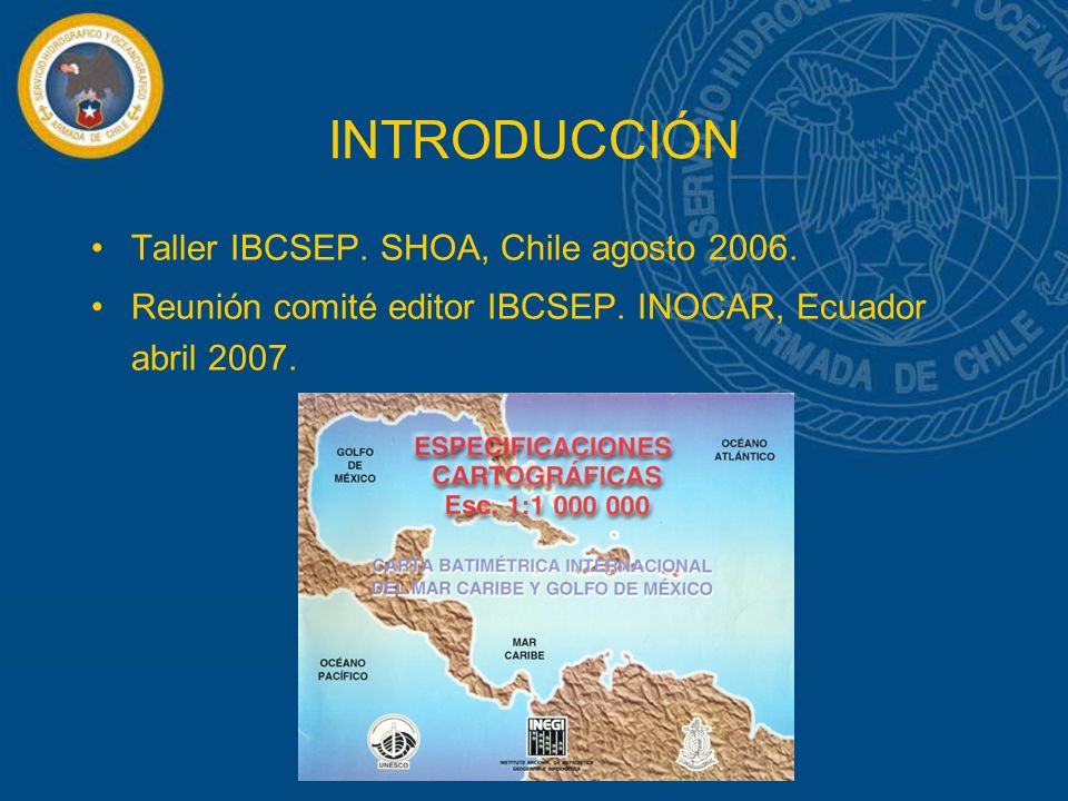 INTRODUCCIÓN Taller IBCSEP. SHOA, Chile agosto 2006.