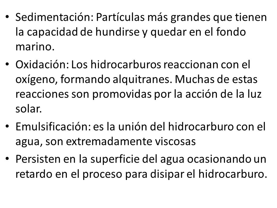 Sedimentación: Partículas más grandes que tienen la capacidad de hundirse y quedar en el fondo marino.