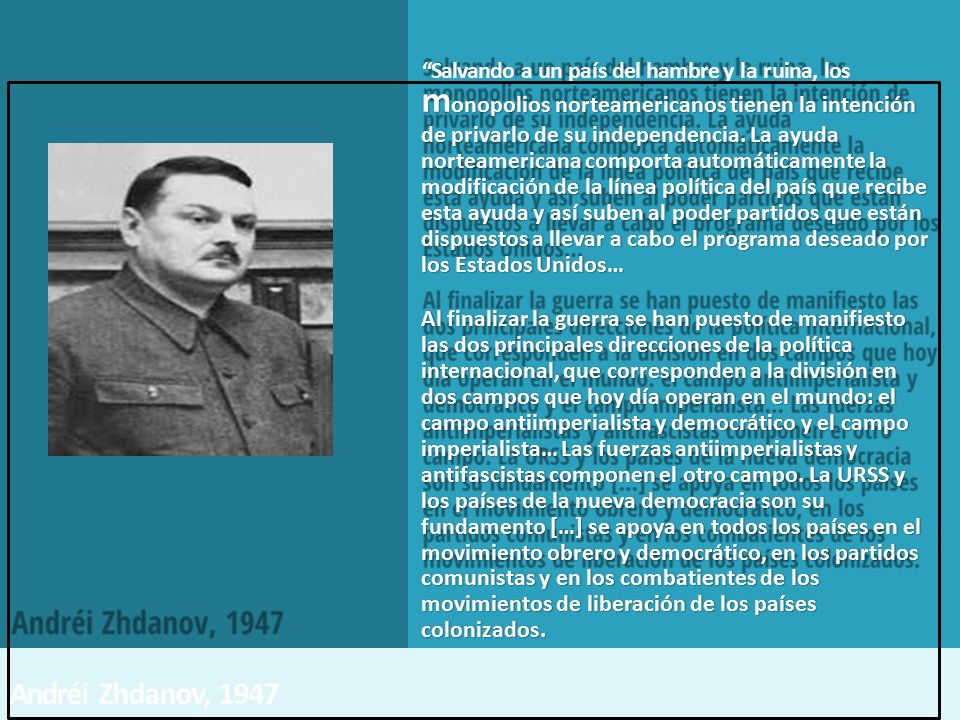 Salvando a un país del hambre y la ruina, los