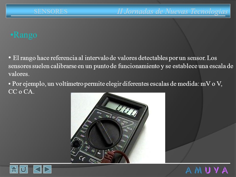 Rango A M U V A II Jornadas de Nuevas Tecnologias