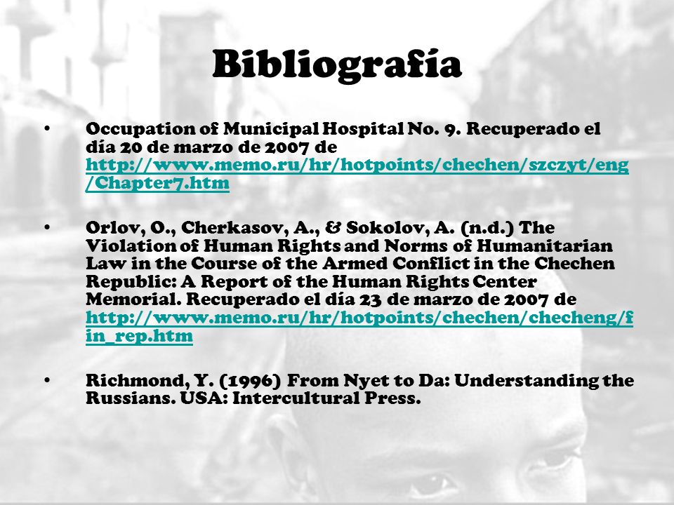 Bibliografía
