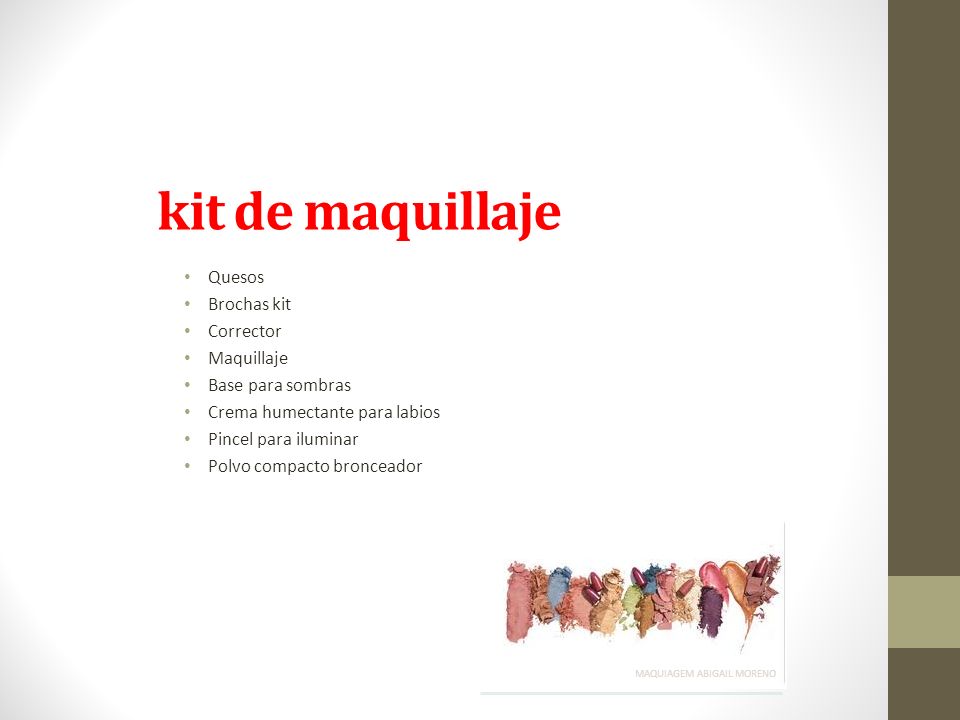 kit de maquillaje Quesos Brochas kit Corrector Maquillaje
