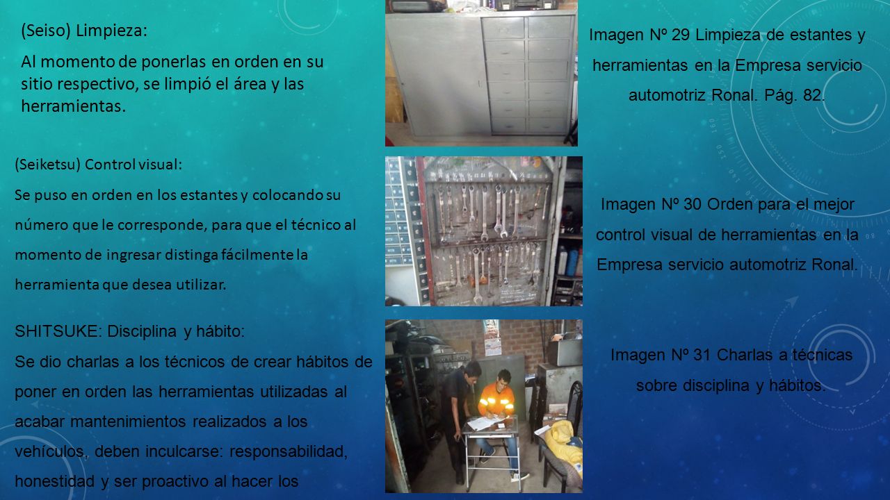Imagen Nº 31 Charlas a técnicas sobre disciplina y hábitos.