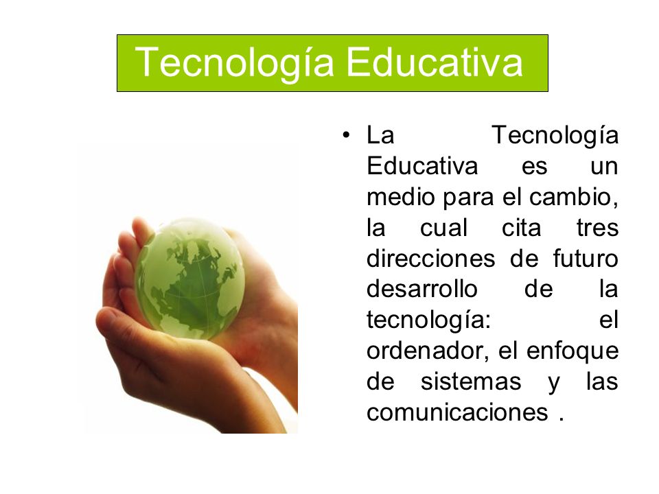 Tecnología Educativa