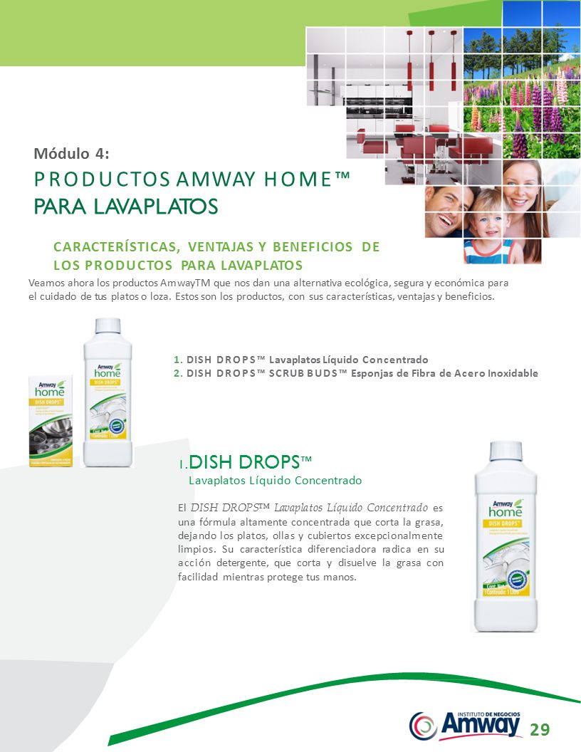 PRODUCTOS AMWAY HOME™ PARA LAVAPLATOS