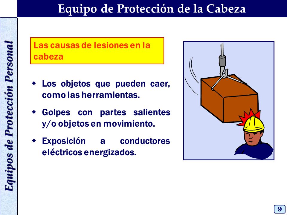 Equipo de Protección de la Cabeza Equipos de Protección Personal