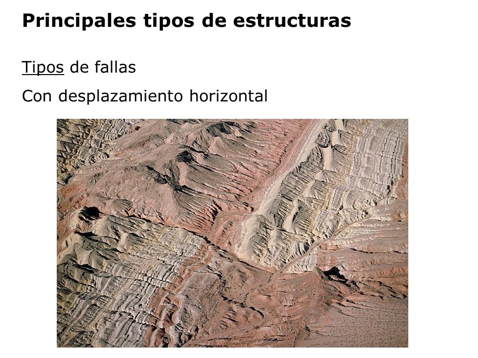 Principales tipos de estructuras