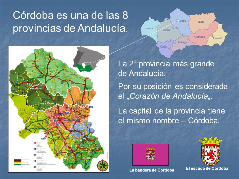 provincias de Andalucía.