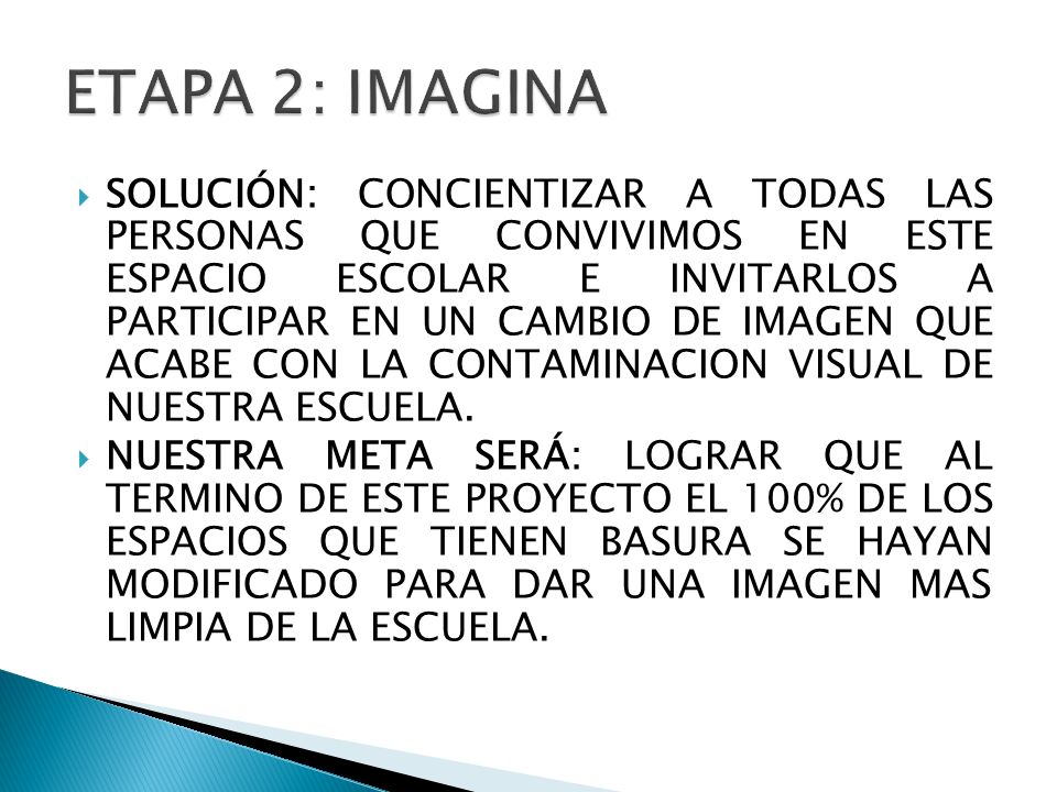 ETAPA 2: IMAGINA