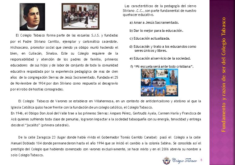 Las características de la pedagogía del siervo Silviano. C. C