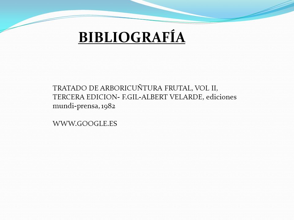 BIBLIOGRAFÍA TRATADO DE ARBORICUÑTURA FRUTAL, VOL II, TERCERA EDICION- F.GIL-ALBERT VELARDE, ediciones mundi-prensa,