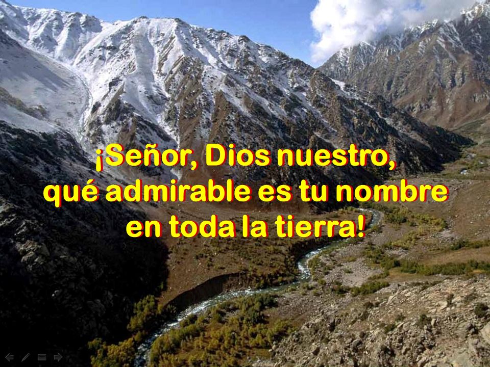 qué admirable es tu nombre