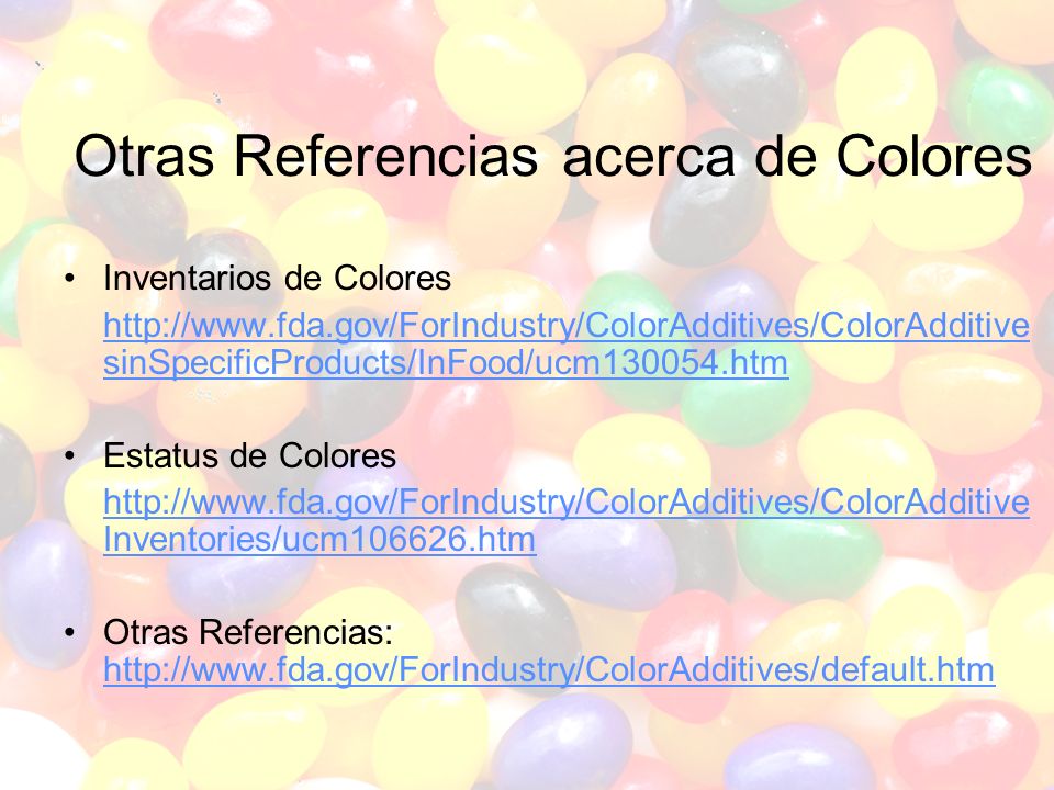 Otras Referencias acerca de Colores