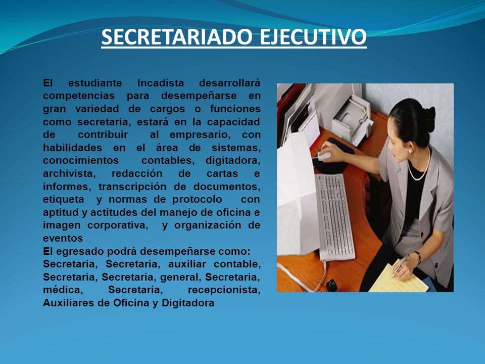 SECRETARIADO EJECUTIVO