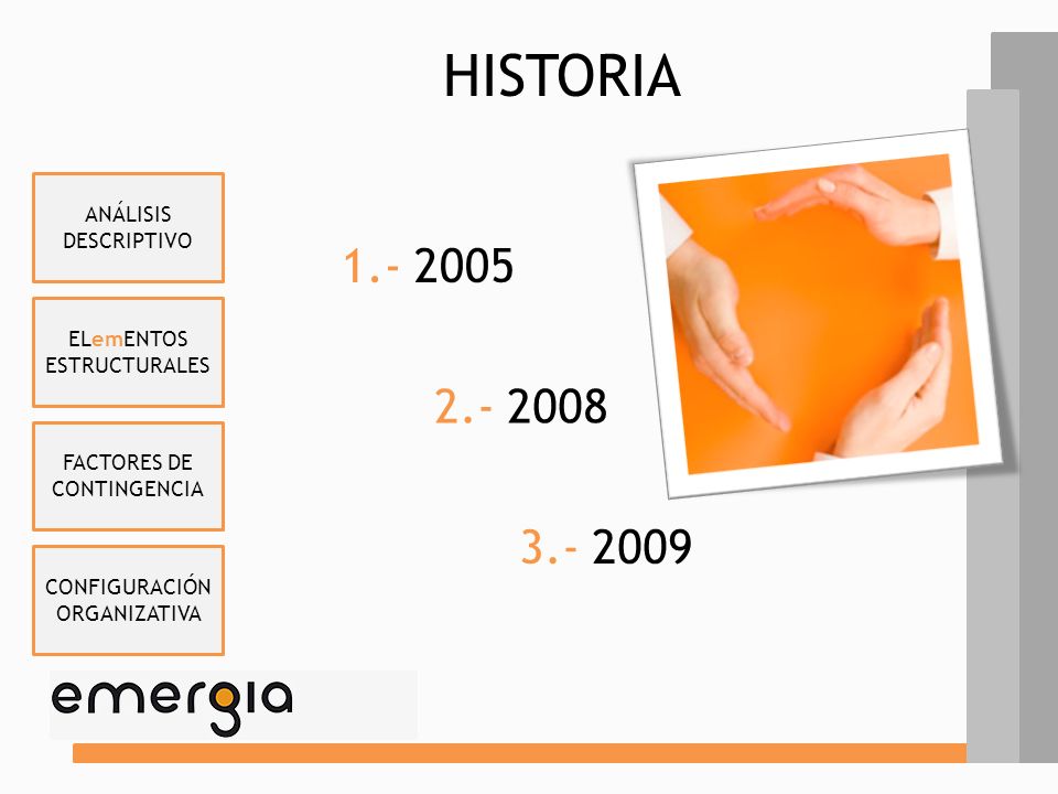 HISTORIA ANÁLISIS DESCRIPTIVO