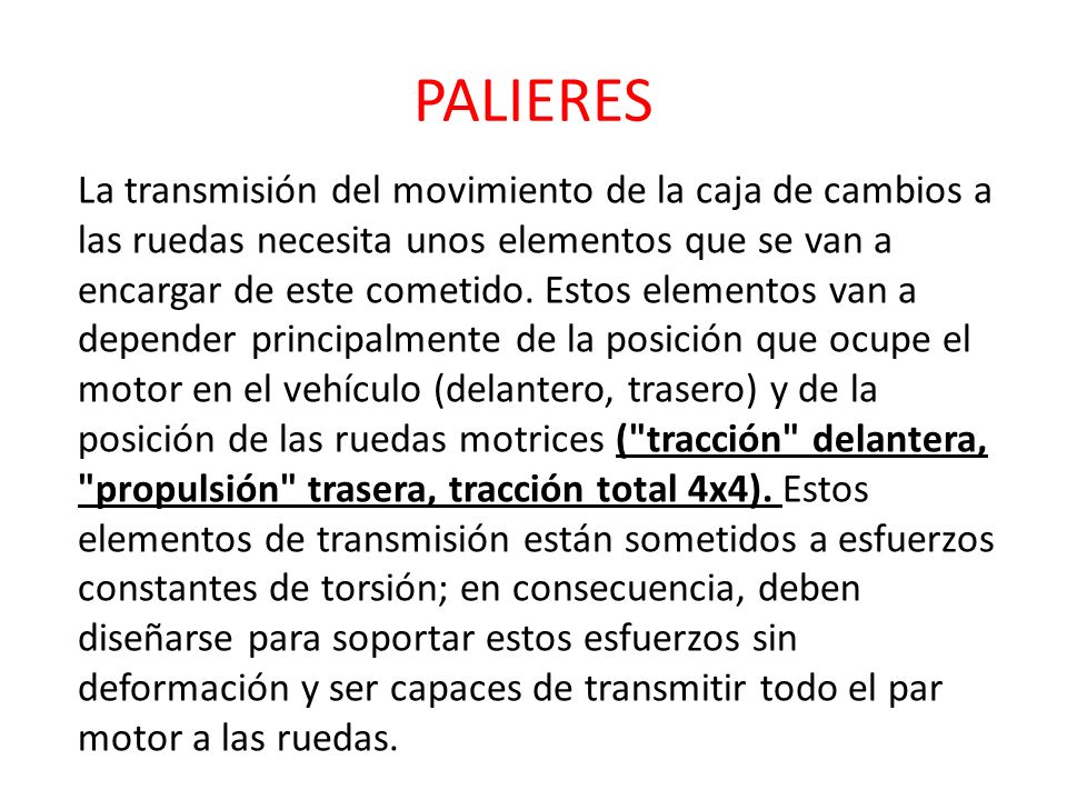 PALIERES