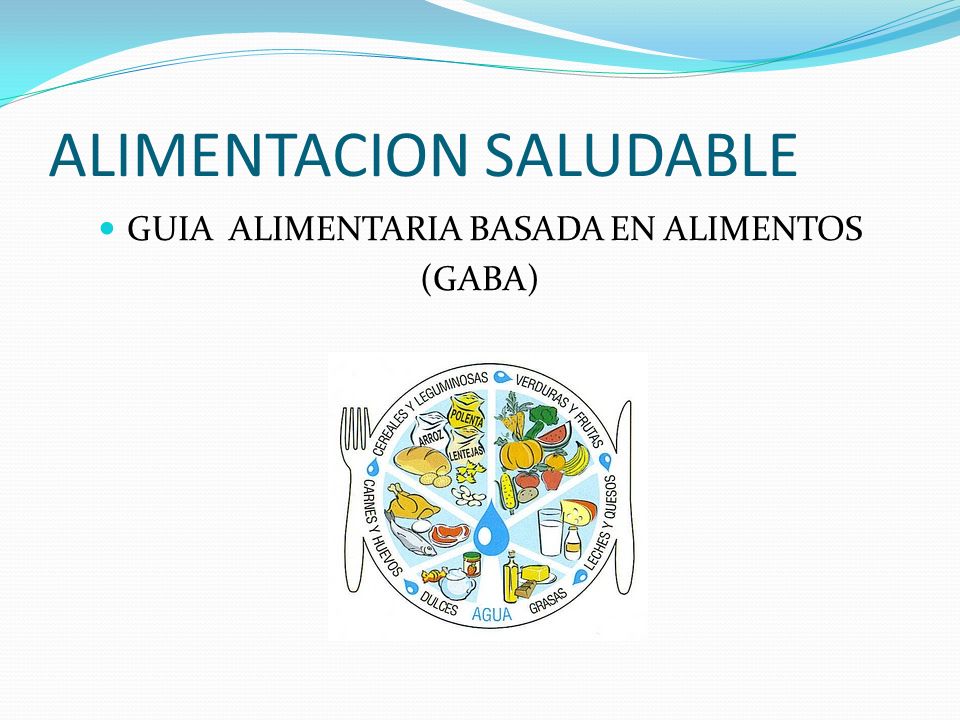 ALIMENTACION SALUDABLE