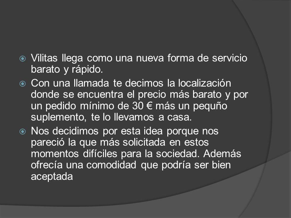 Vilitas llega como una nueva forma de servicio barato y rápido.