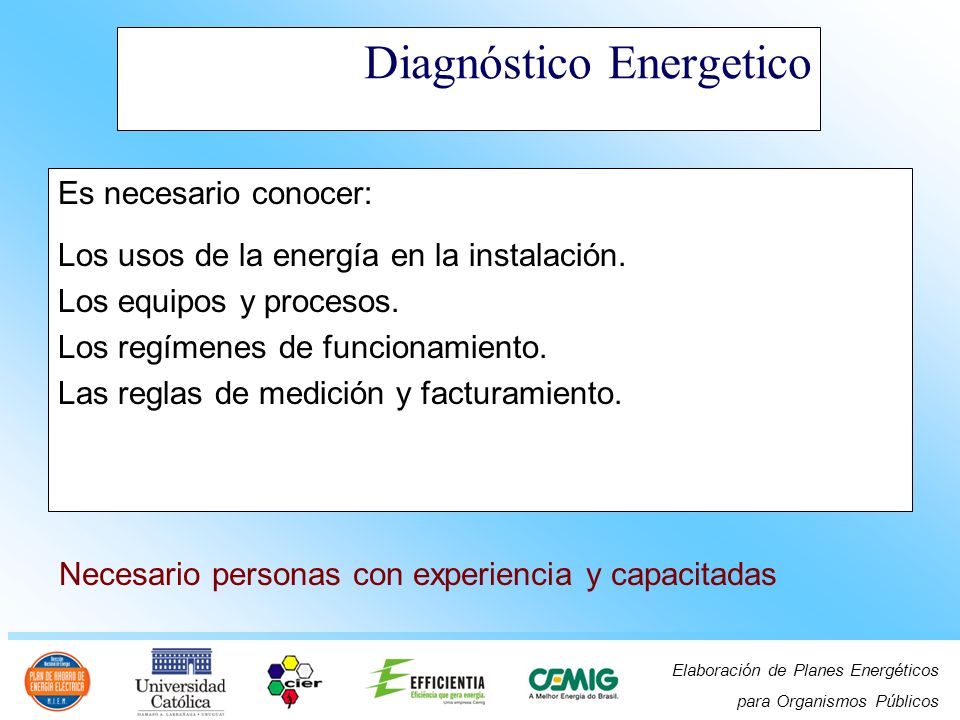 Diagnóstico Energetico