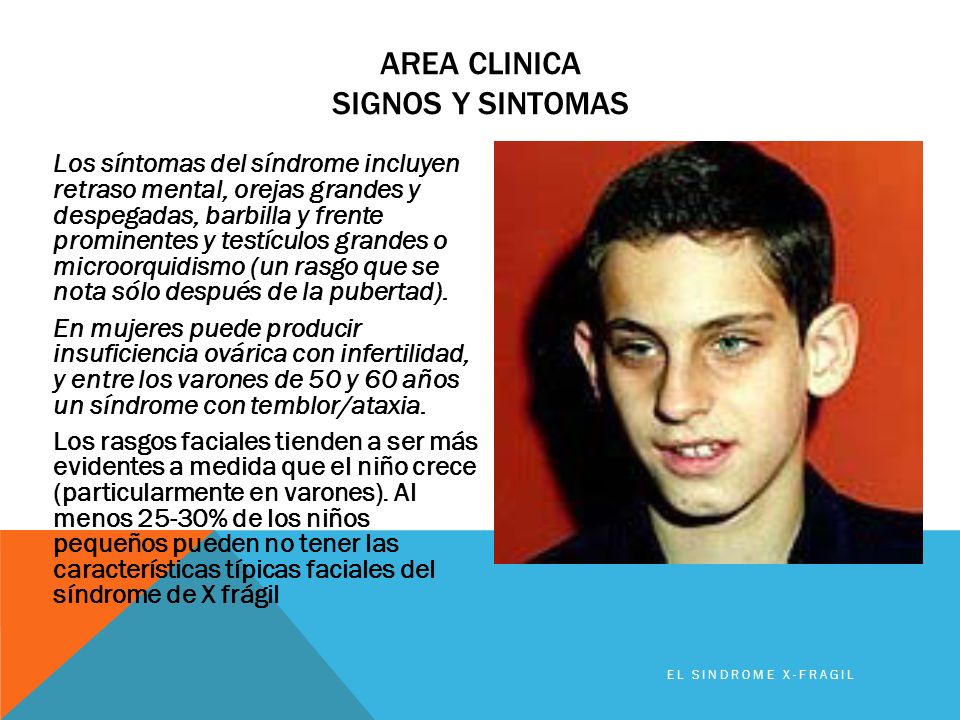 Area clinica signos y sintomas