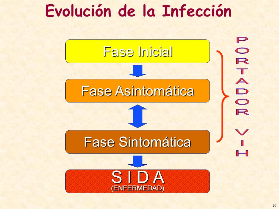 Evolución de la Infección