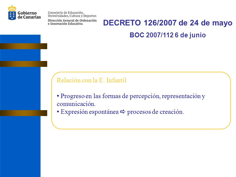 DECRETO 126/2007 de 24 de mayo BOC 2007/112 6 de junio