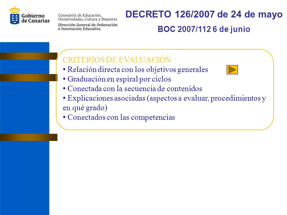 DECRETO 126/2007 de 24 de mayo BOC 2007/112 6 de junio