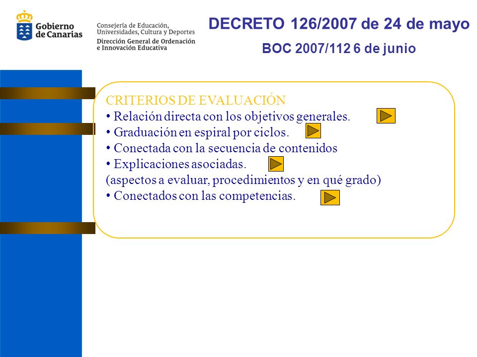 DECRETO 126/2007 de 24 de mayo BOC 2007/112 6 de junio