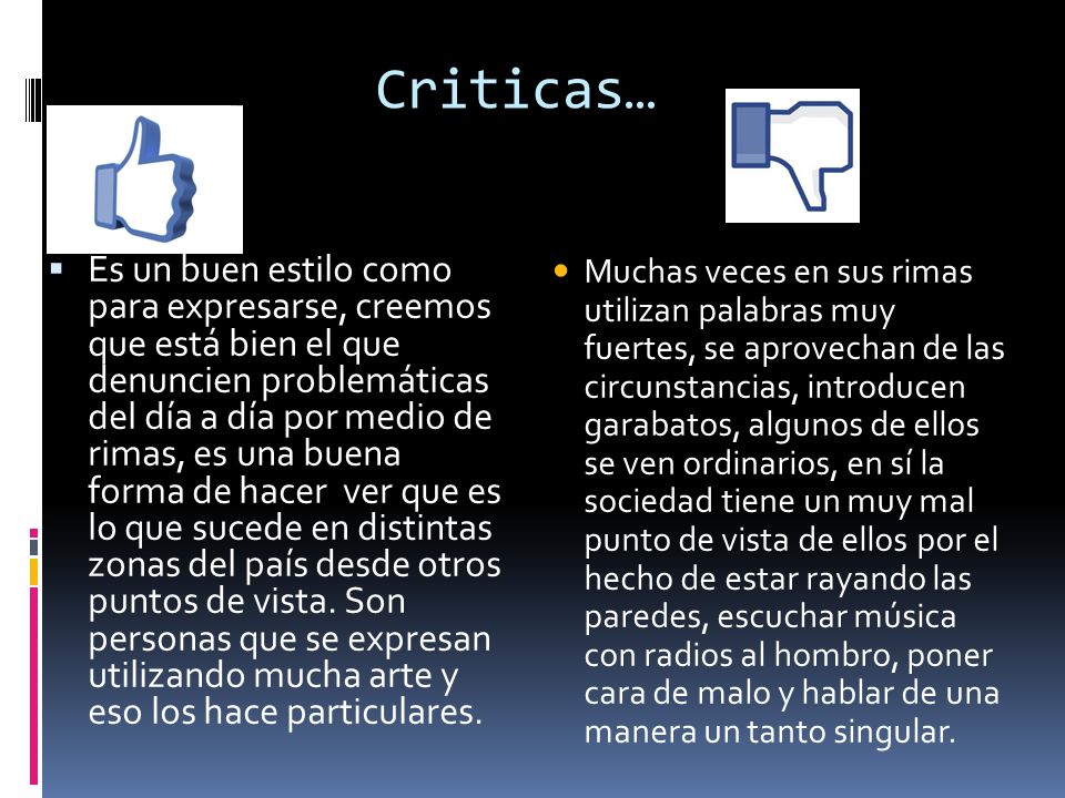 Criticas…