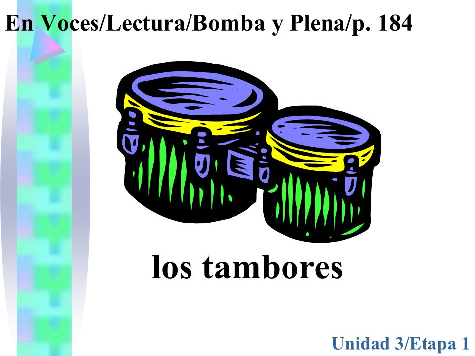En Voces/Lectura/Bomba y Plena/p. 184