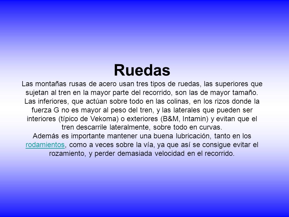 Ruedas