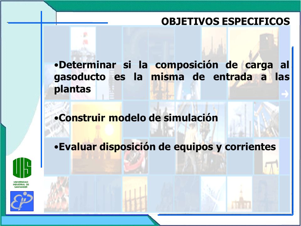 OBJETIVOS ESPECIFICOS