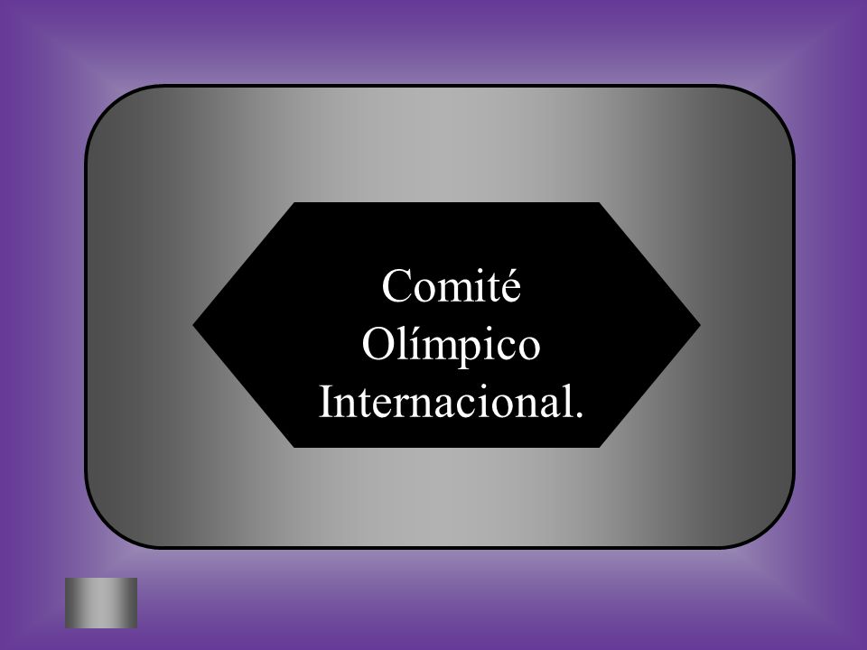 Comité Olímpico Internacional.
