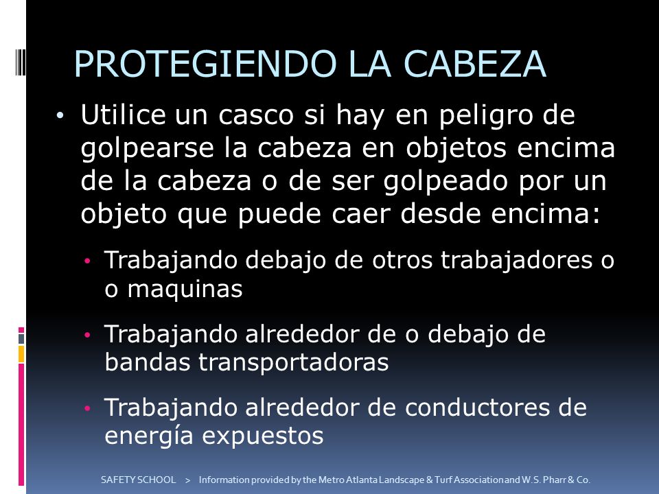 PROTEGIENDO LA CABEZA