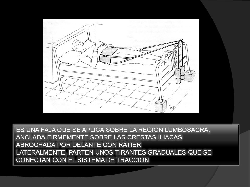 ES UNA FAJA QUE SE APLICA SOBRE LA REGION LUMBOSACRA, ANCLADA FIRMEMENTE SOBRE LAS CRESTAS ILIACAS