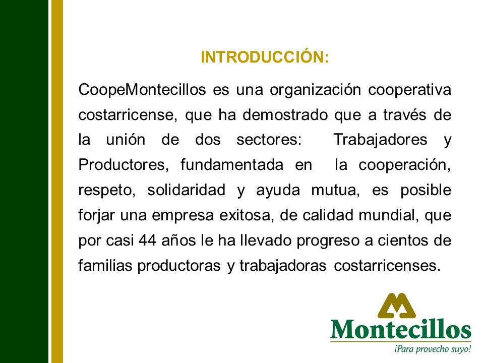 INTRODUCCIÓN: