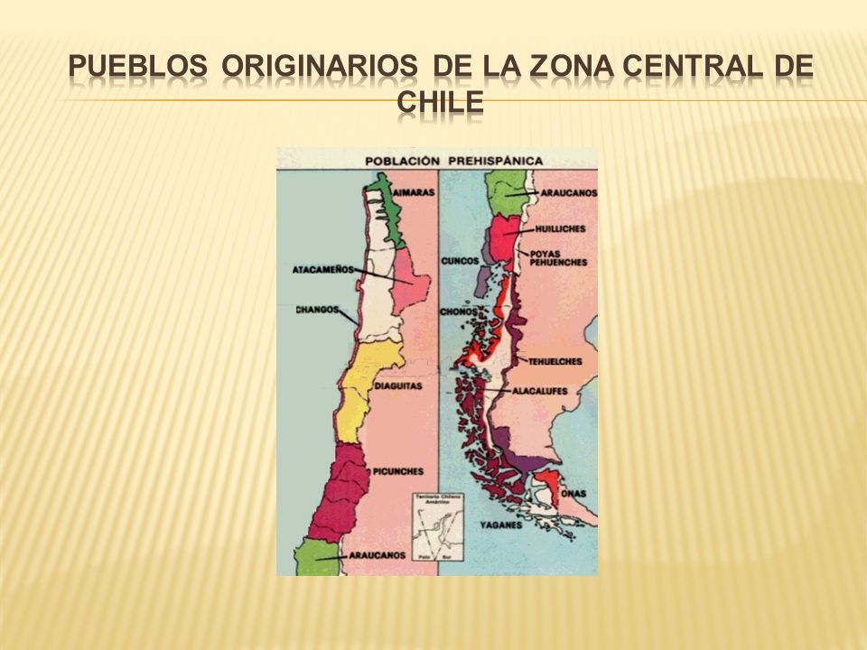 Pueblos originarios de la zona central de Chile
