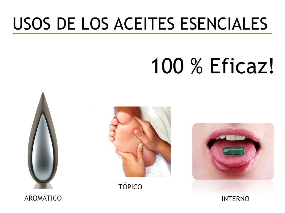 100 % Eficaz! USOS DE LOS ACEITES ESENCIALES TÓPICO INTERNO AROMÁTICO