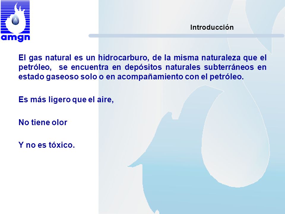 Es más ligero que el aire, No tiene olor Y no es tóxico.