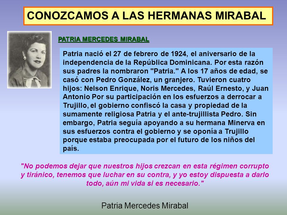 Patria Mercedes Mirabal