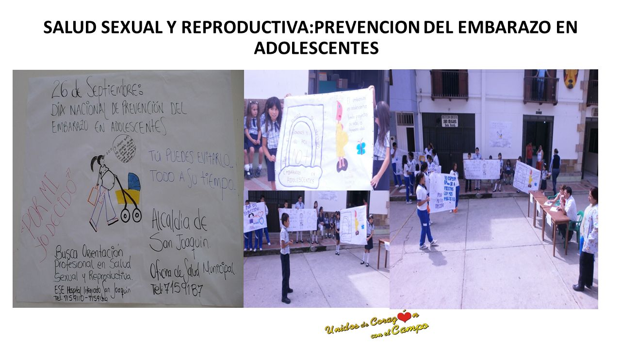 SALUD SEXUAL Y REPRODUCTIVA:PREVENCION DEL EMBARAZO EN ADOLESCENTES