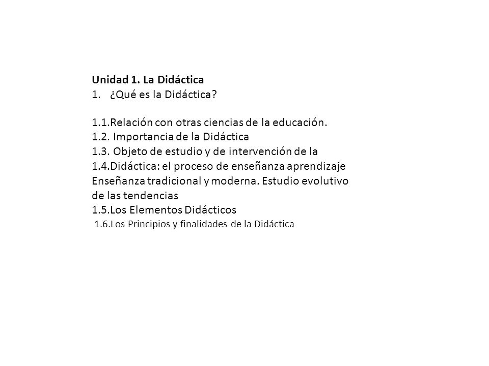 1.1.Relación con otras ciencias de la educación.
