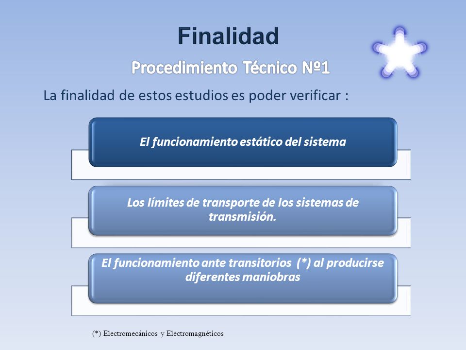 Finalidad Procedimiento Técnico Nº1