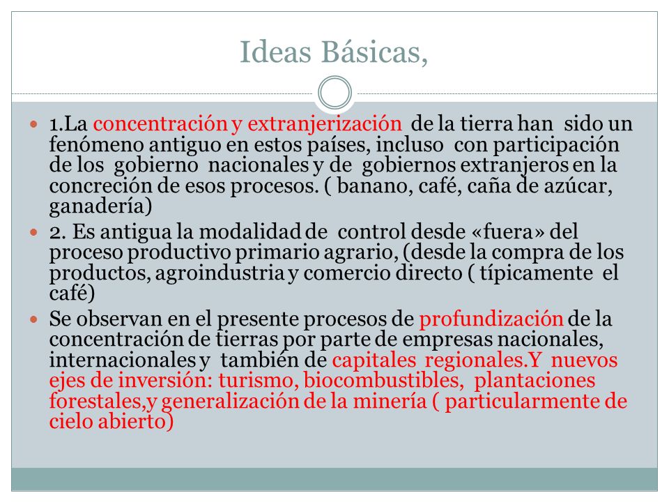 Ideas Básicas,