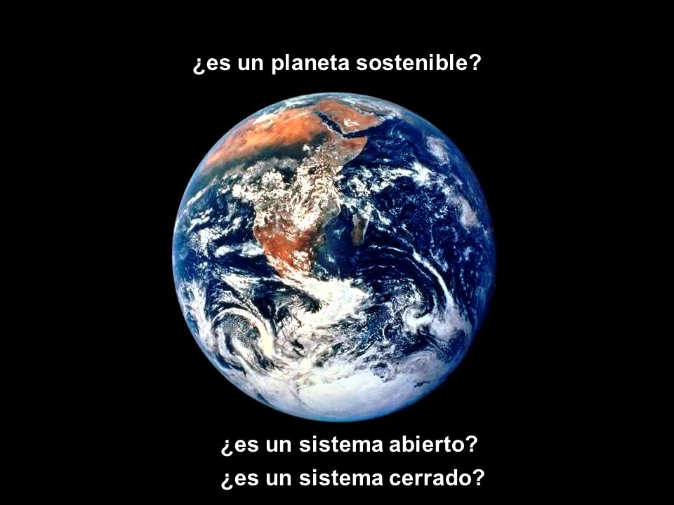 ¿es un planeta sostenible