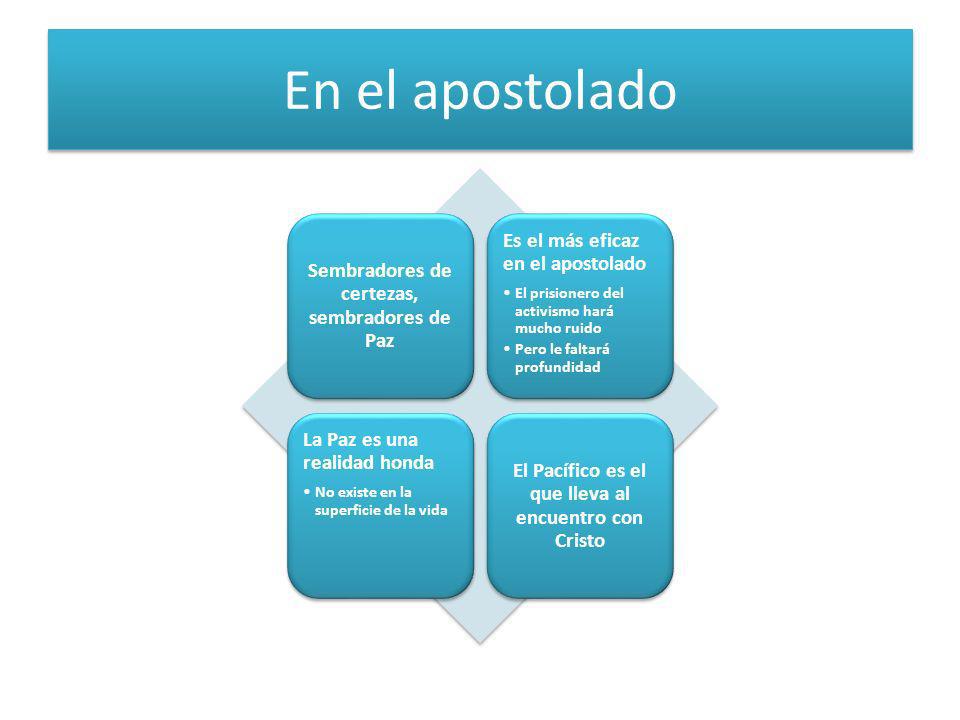 En el apostolado Es el más eficaz en el apostolado